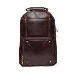 Genesis Leather Backpack -Brown
