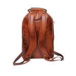Genesis Leather Backpack – Tan