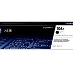 HP 106A Original Laser Toner Cartridge, Black (W1106A)