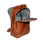 Genesis Leather Backpack – Tan