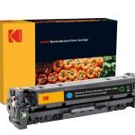 Kodak HP 305A / CE410A Remanufactured Toner Cartridge, Black