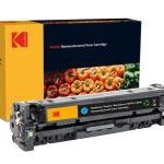 Kodak HP 305A / CE411A Remanufactured Toner Cartridge, Cyan