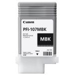 Canon PFI 107MBK Ink Tank, Matte Black