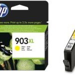 HP 903XL High Yield Original Ink Cartridge, Yellow (T6M11AE)