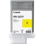 Canon PFI-107Y Ink Cartridge - 130ml, Yellow