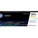 HP 207A Original LaserJet Toner Cartridge, Yellow (W2212A)