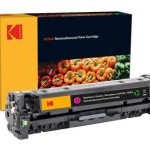 Kodak HP 305A / CE413A Remanufactured Toner Cartridge, Magenta