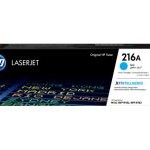 HP 216A Original LaserJet Toner Cartridge, Cyan (W2411A)