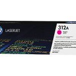 HP 312A Original LaserJet Toner Cartridge, Magenta (CF383A)