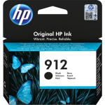 HP 912 Original Ink Cartridge, Black (3YL80AE)