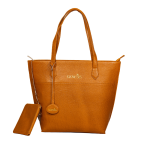 Genesis Leather Tote Bag - Tan