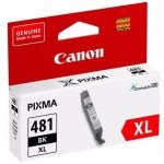 Canon CLI-481XL BK High Yield Ink Cartridge, Black