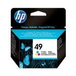 HP 49 Large InkJet Cartridge - Tri-Color (51649AE)