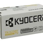 Kyocera TK-5230Y Toner Cartridge, Yellow