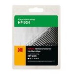 Kodak HP 934 Remanufactured Ink Cartridge, Black