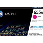 HP 655A Original LaserJet Toner Cartridge, Magenta (CF453A)