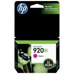 HP 920XL High Yield Original Ink Cartridge, Magenta (CD973AN)