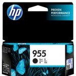 HP 955 Original Ink Cartridge, Black (L0S60AA)