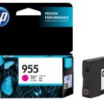 HP 955 Original Ink Cartridge, Magenta (L0S54AA)