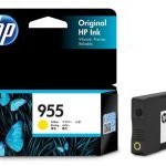 HP 955 Original Ink Cartridge, Yellow (L0S57AA)