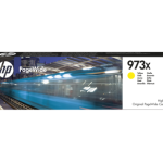 HP 973X Original High Yield PageWide Cartridge, Yellow (F6T83AE)