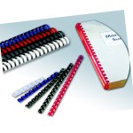 Atlas Bind Comb A4 12mm Bx=100pcs Black, AS-BEP12400