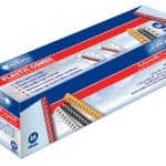 Atlas Bind Comb A4 14mm Bx=100pcs White, AS-BEP14470