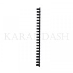 Atlas Bind Comb A4 16mm Bx=100pcs Black, AS-BEP16400