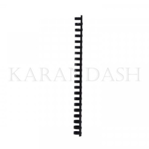 Atlas Bind Comb A4 16mm Bx=100pcs Black, AS-BEP16400