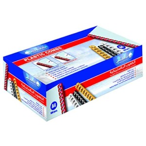 Atlas Bind Comb A4 18mm Bx=100pcs Red, AS-BEP18420