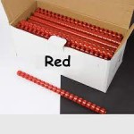 Atlas Bind Comb A4 44mm Bx=50pcs Red, AS-BEP44425
