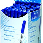 Atlas Ball Pen 0.7mm Fine BX=50 Black, AS-BP100F-BK-50P