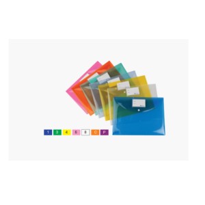 Atlas Document Bag w/crd & btn Yellow F/S, AS-F10034