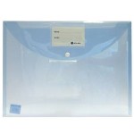 Atlas Document Bag w/crd & btn Purple F/S, AS-F1003P