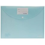 Atlas Document Bag opq w/namecard&btn-Blue, AS-F10051