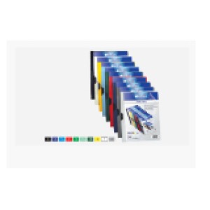 Atlas Clip File A4 30sht Bx=25pc Black, AS-F20140