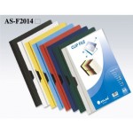 Atlas Clip File A4 30sht Bx=25pc Grey, AS-F2014A