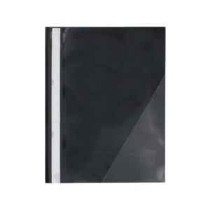 Atlas Flat File PP A4 thick w/pkt Black, AS-F26840