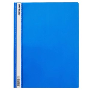 Atlas Flat File PP A4 thck w/pkt Dark Blue, AS-F26841M
