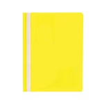 Atlas Flat File PP A4 thick w/pkt Yellow, AS-F26844