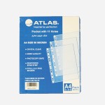 Atlas Glas Clear Pokt PP 50m A4 Bx=100, AS-F32418