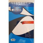 Atlas DOUBLE WIRE NOTE PAD 5X8 80GSM 80SHTS, AS-PO588811