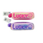 Atlas Pencil Case "Lucky" Purple/Pink, AS-PP-001