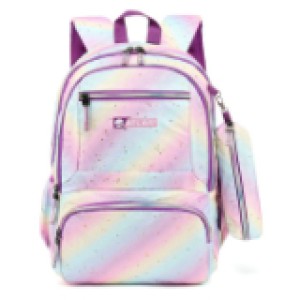 Atlas Back Pack Girl 18" Purple/Blue, AS-SBS-GB-060