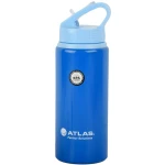 Atlas Water Bottle Sipper Aluminium Blue 0.6 L, AS-WB0034-BE