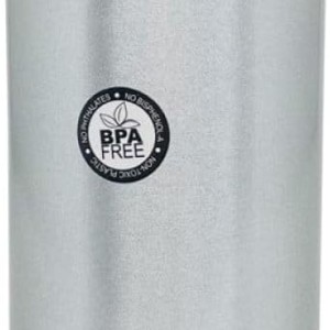 Atlas WaterBottle w Sipper Aluminium Grey 0.6L, AS-WB0035-GY