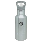 Atlas Water Bottle S.Steel w cap Grey 0.6L, AS-WB0686-GY