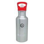Atlas Water Bottle S.Steel w cap Red 0.6L, AS-WB0686-RD