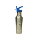 Atlas Water Bottle Sipper S.Steel Blue 0.75 L, AS-WB0687-BE