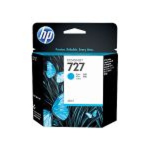 HP 727 40ml DesignJet Ink Cartridge - Cyan (B3P13A)